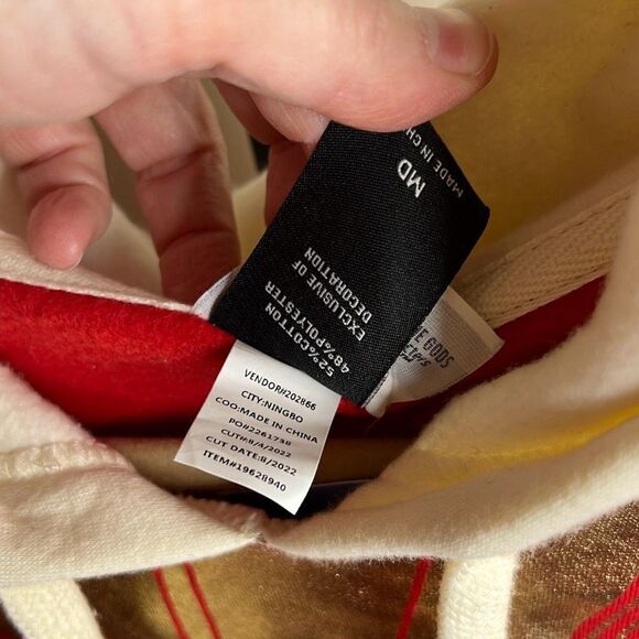 DC Comics Shazam! Fury Of The Gods Shazam Cosplay Hoodie New Size Medium - Picture 6 of 8